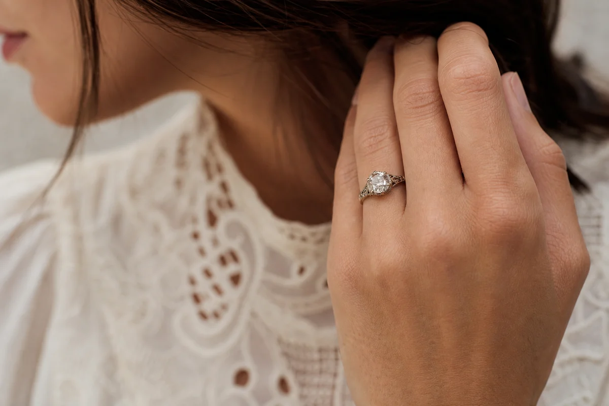 I Wore My Grandmother's Engagement Ring for a