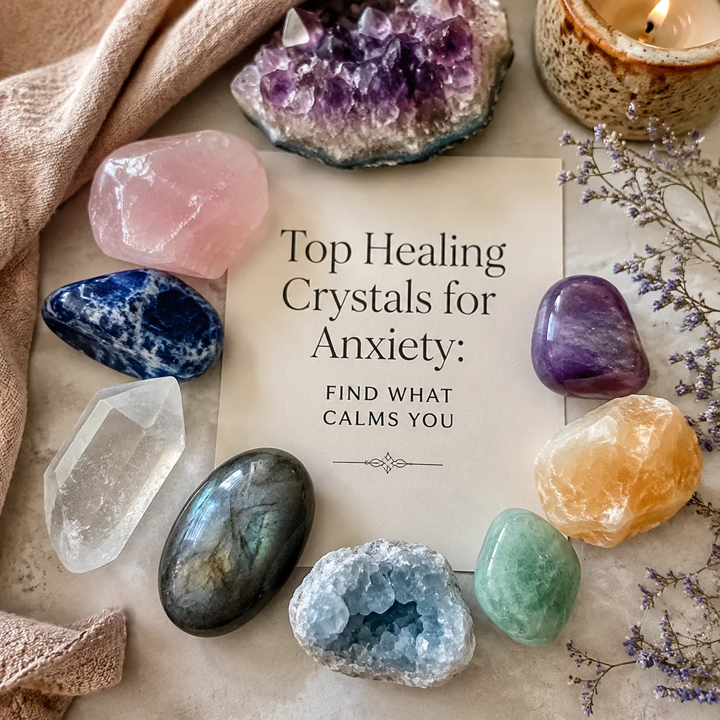 Top Healing Crystals for Anxiety: Find What