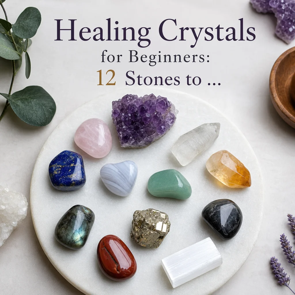 Healing Crystals for Beginners: 12 Stones to ...