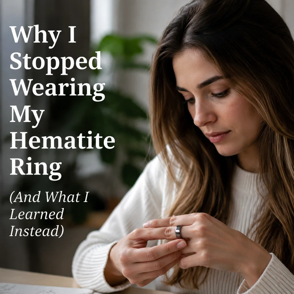 Why I Stopped Wearing My Hematite Ring (And