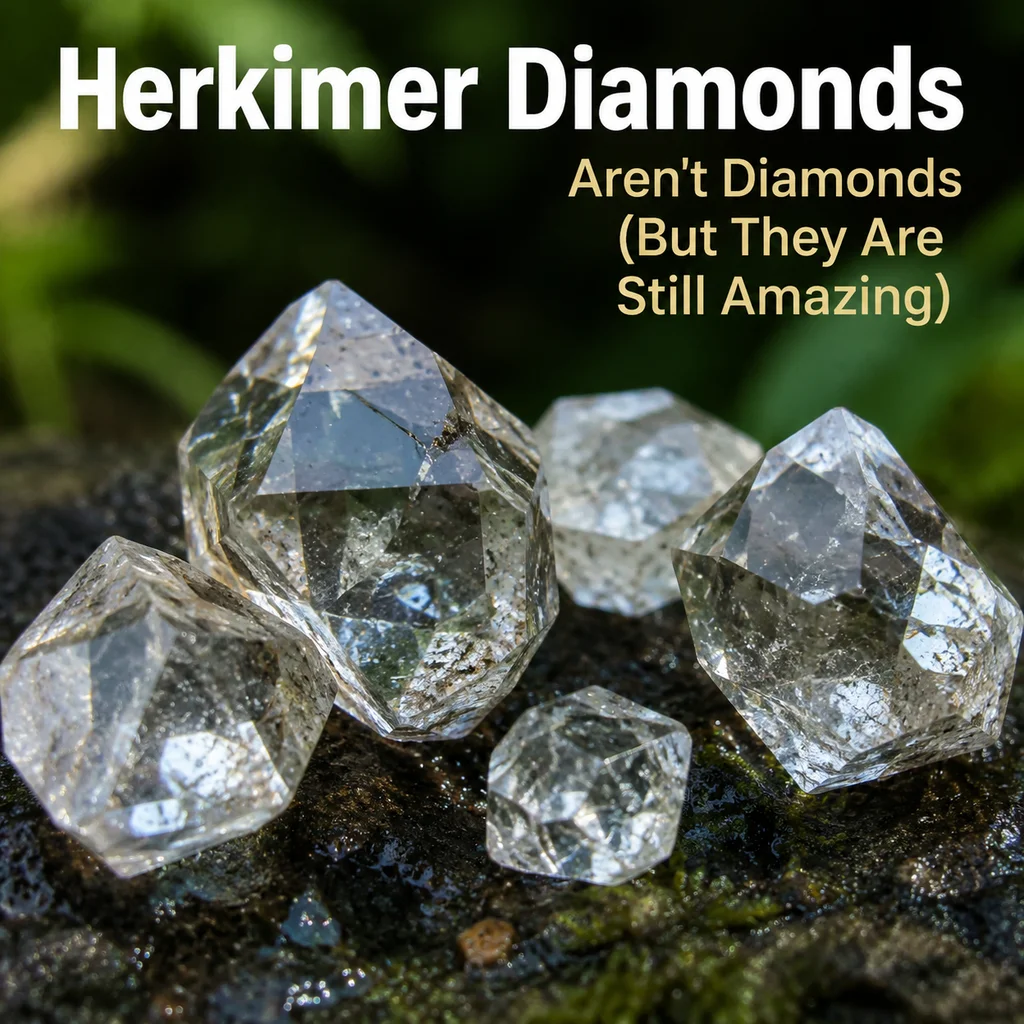 Herkimer Diamonds Aren't Diamonds (But They