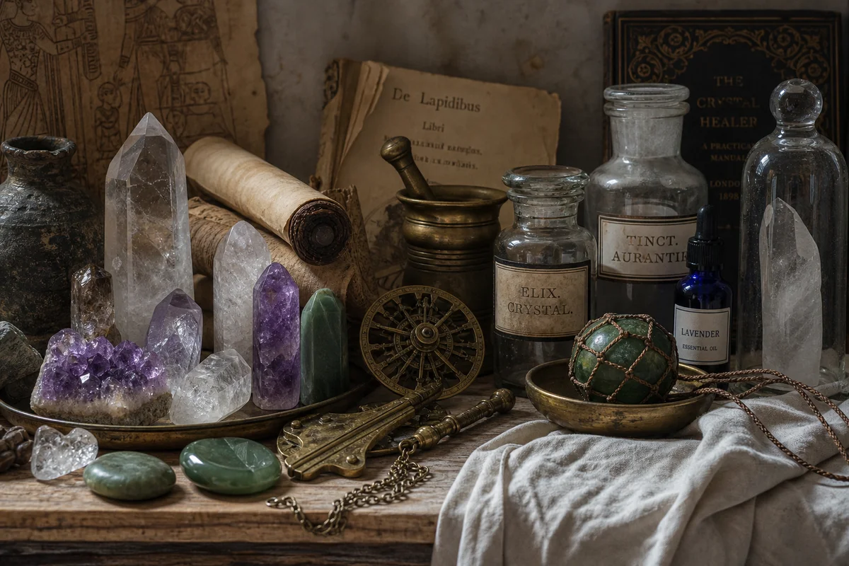 The history of crystal healing