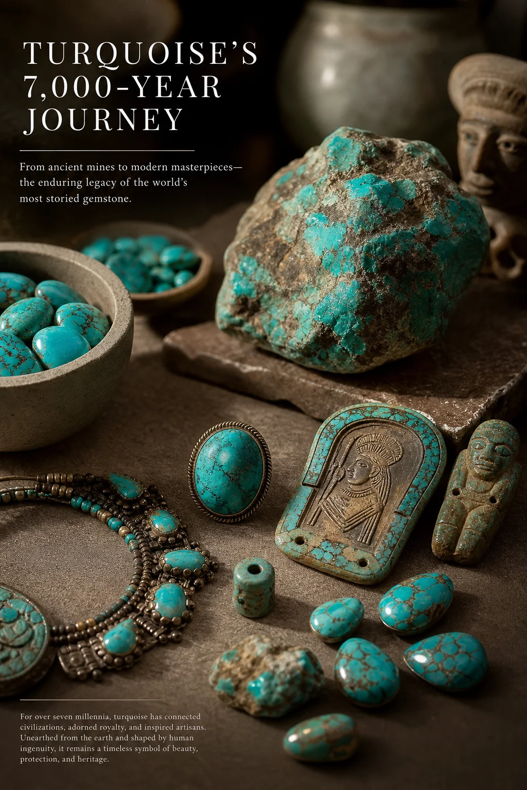 Turquoise's 7,000-Year Journey: From Ancient