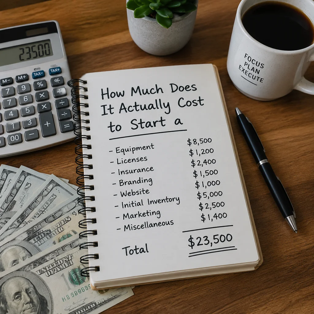 How Much Does It Actually Cost to Start a