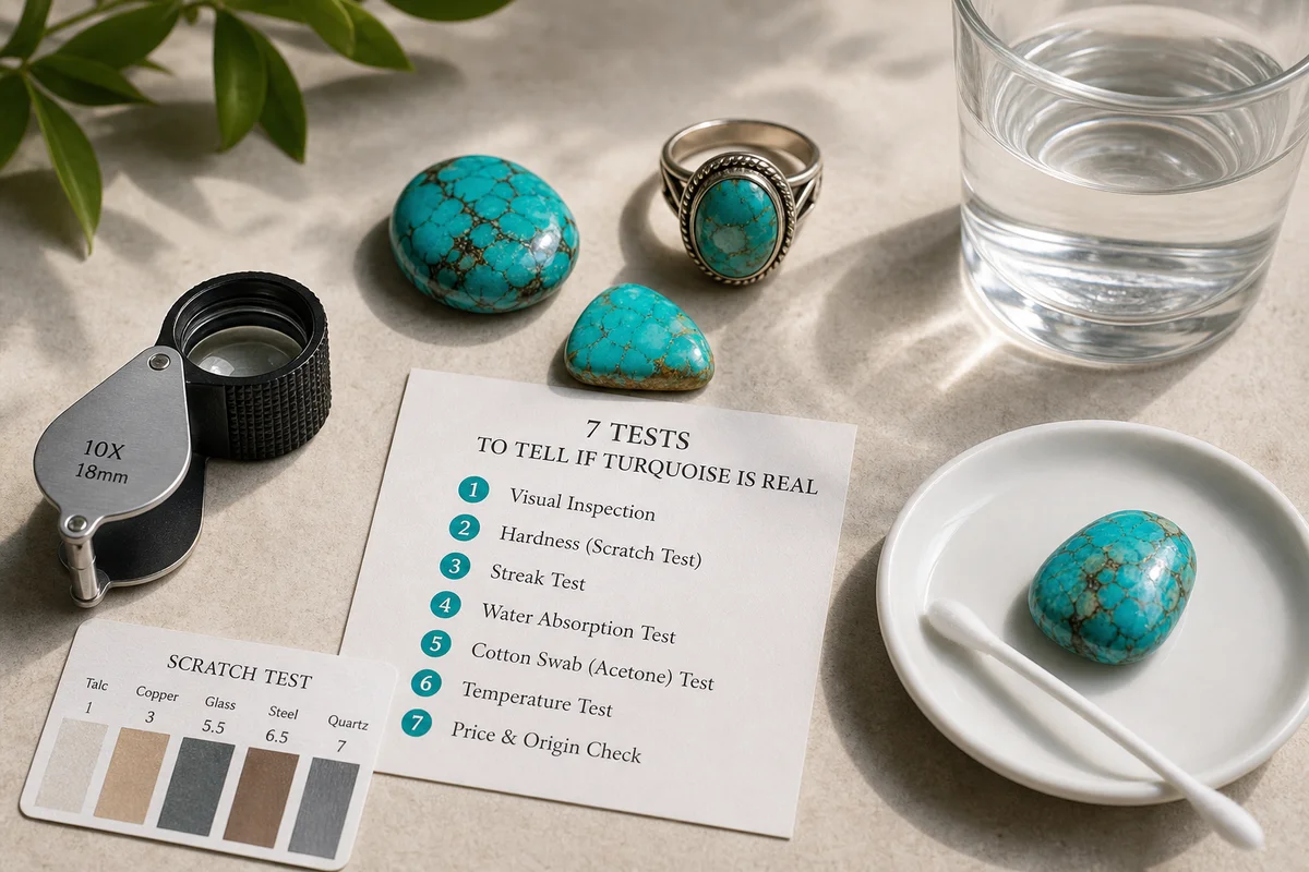 How to Tell if Turquoise Is Real: 7 Tests