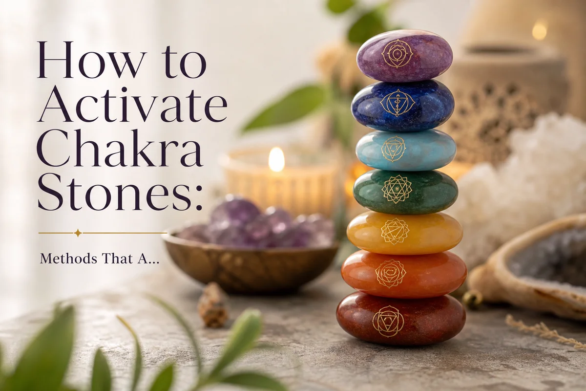 How to Activate Chakra Stones: Methods That A...