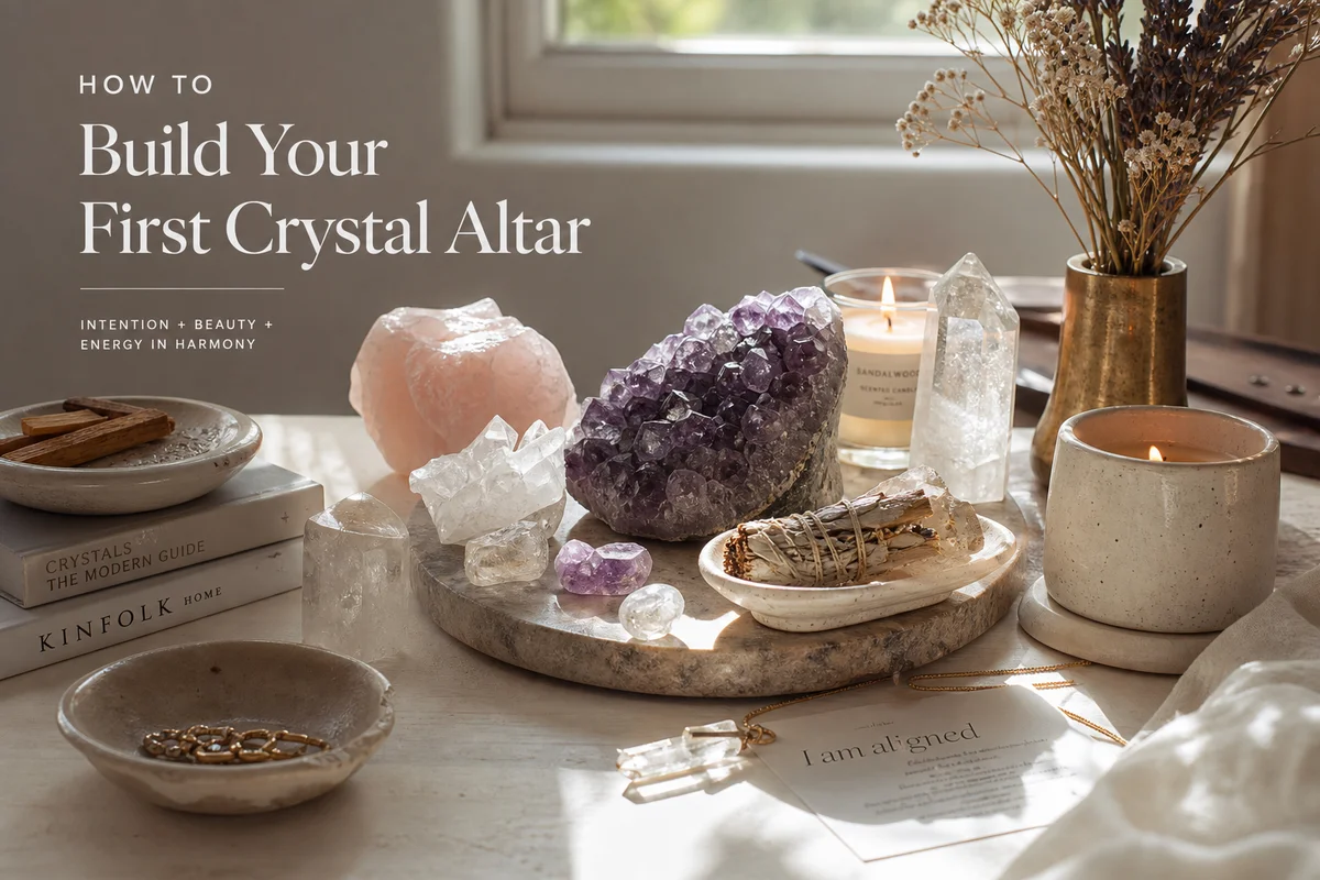 How to Build Your First Crystal Altar