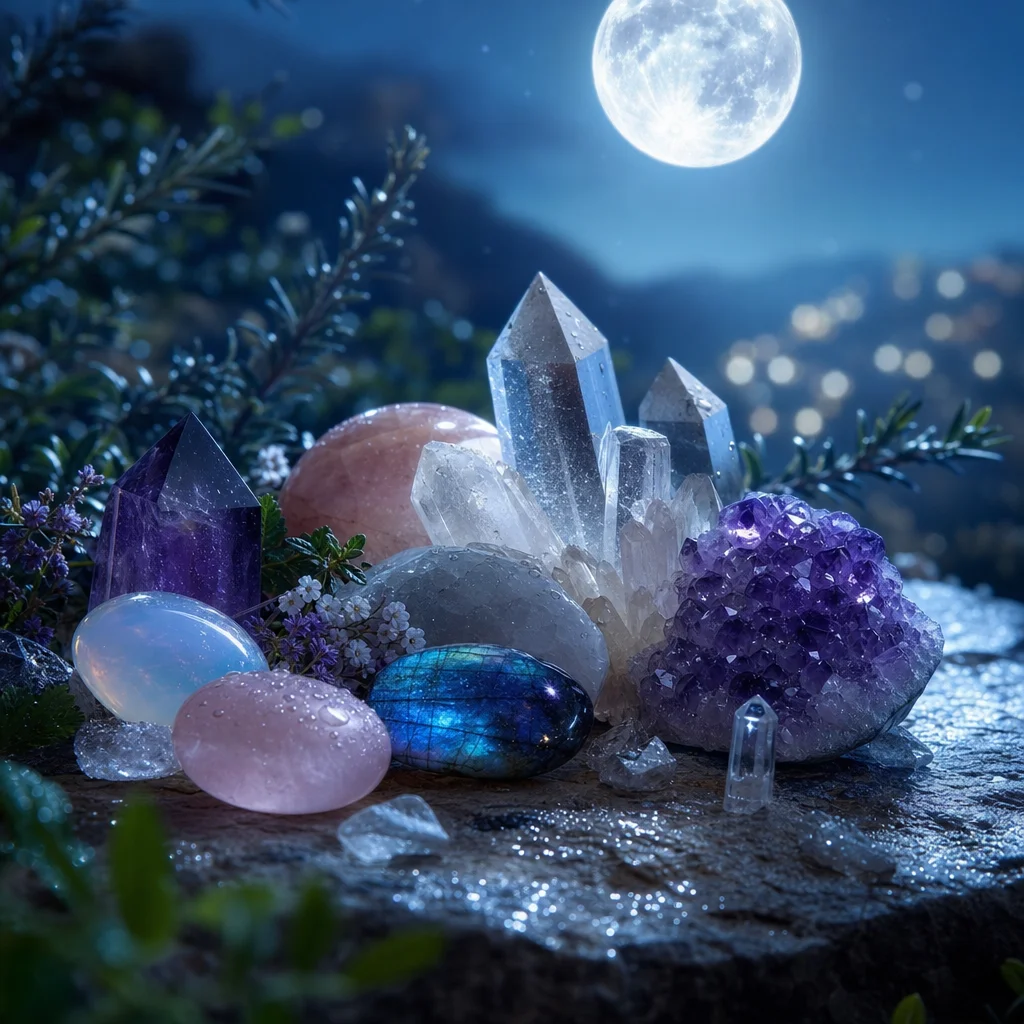 How to Charge Crystals in Moonlight