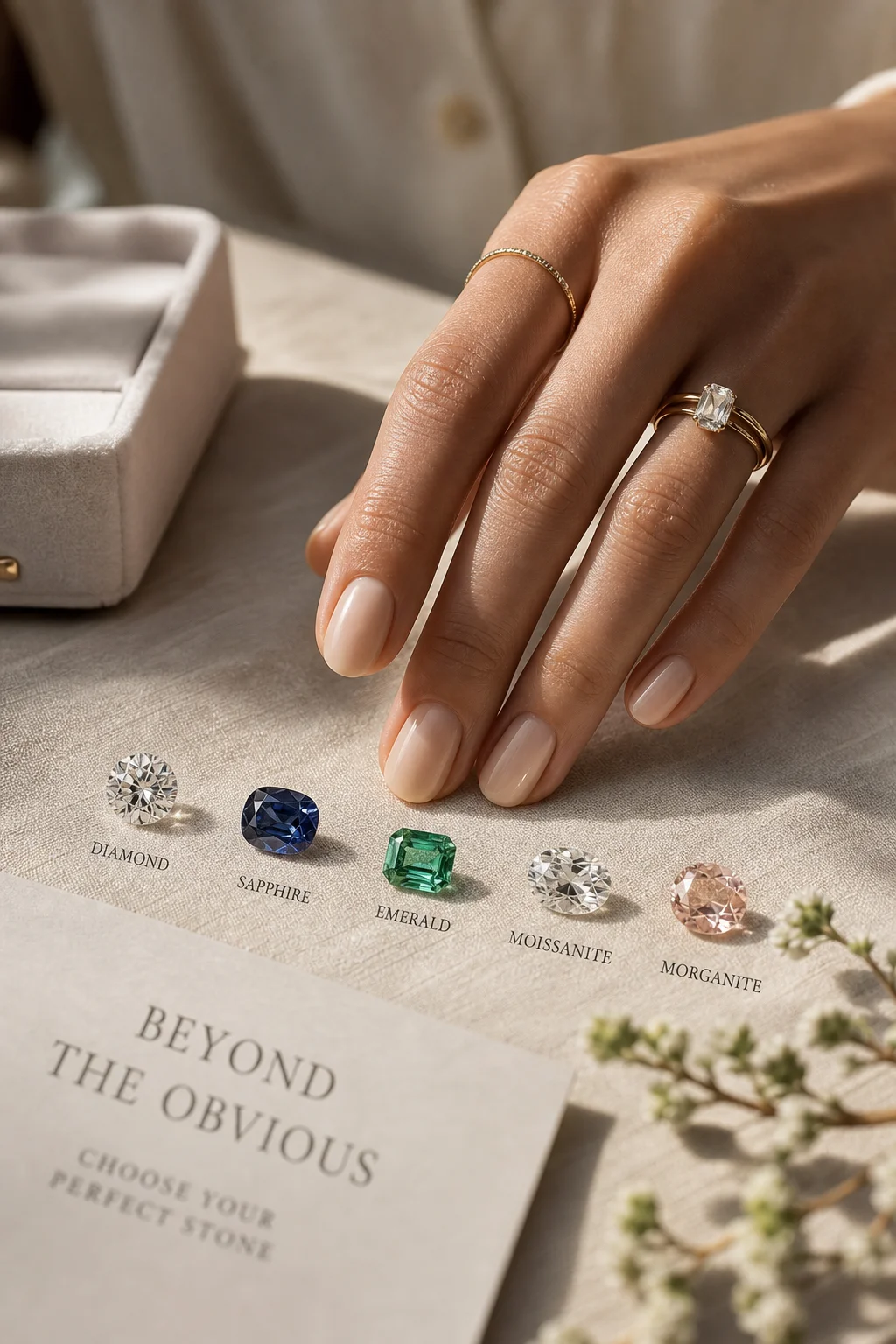 How to Choose an Engagement Ring Stone Beyond