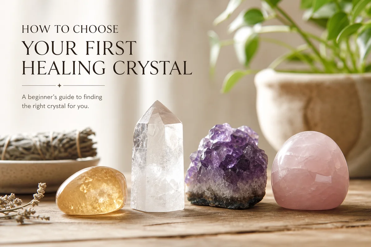 How to Choose Your First Healing Crystal
