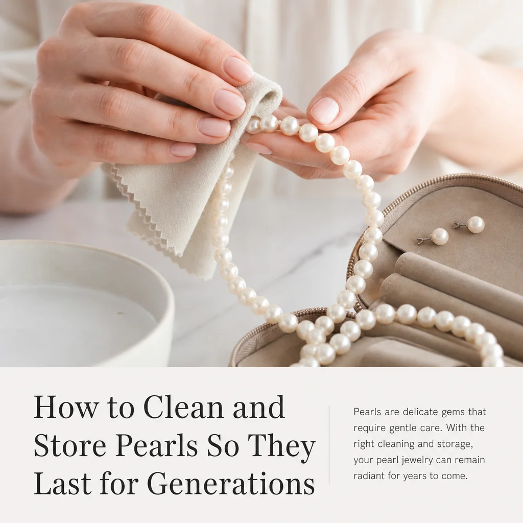 How to Clean and Store Pearls So They Last for