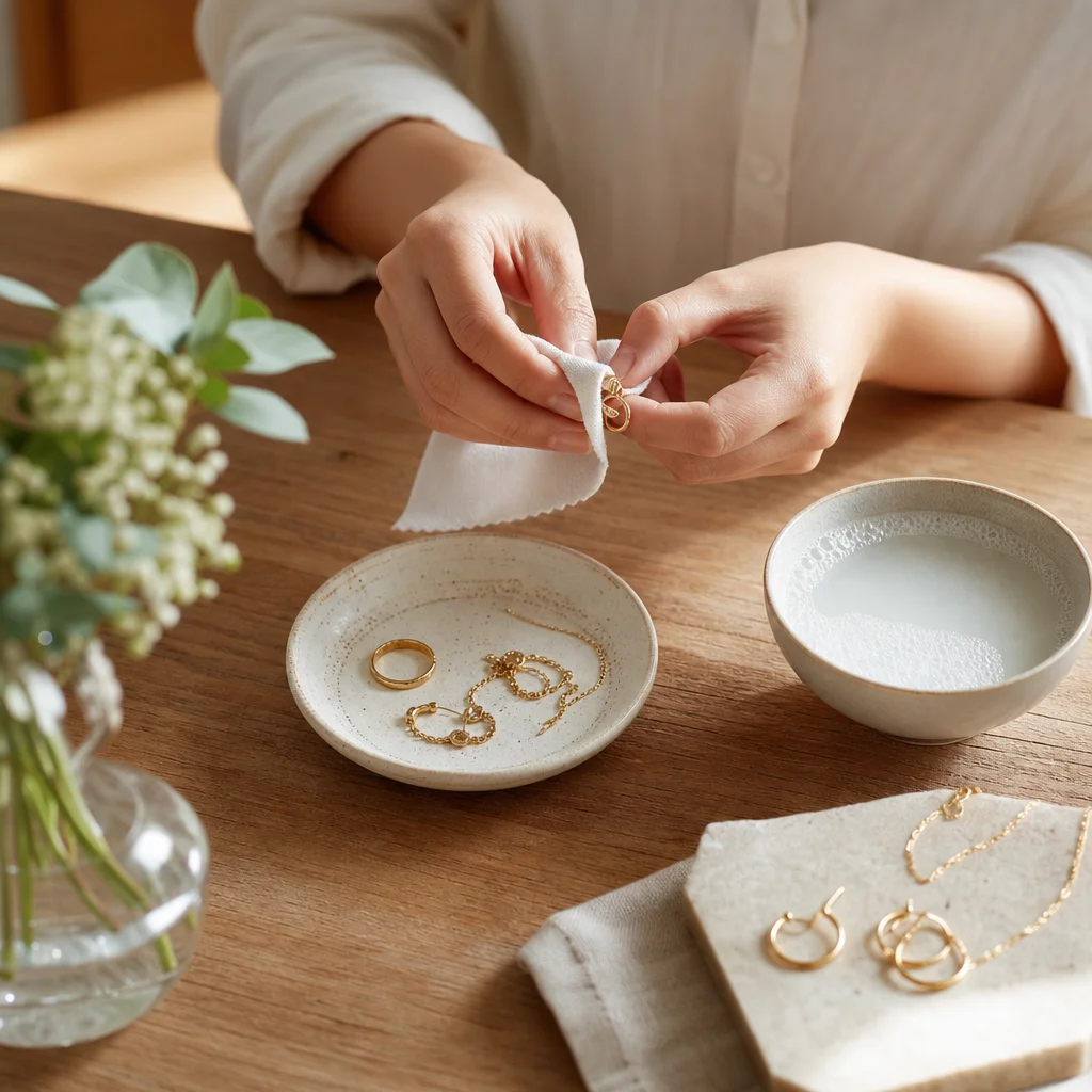 How to Clean Gold Jewelry at Home Without