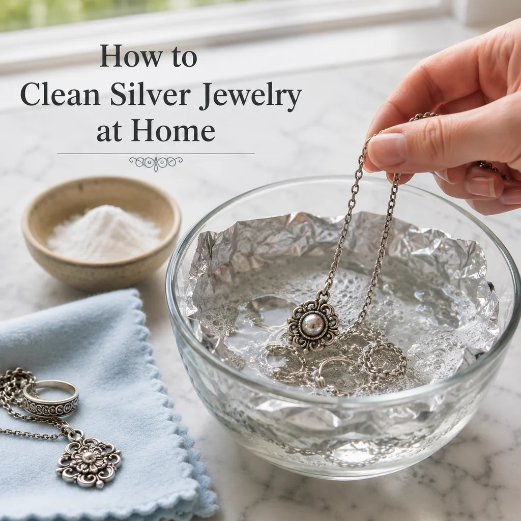 How to Clean Silver Jewelry at Home (1)