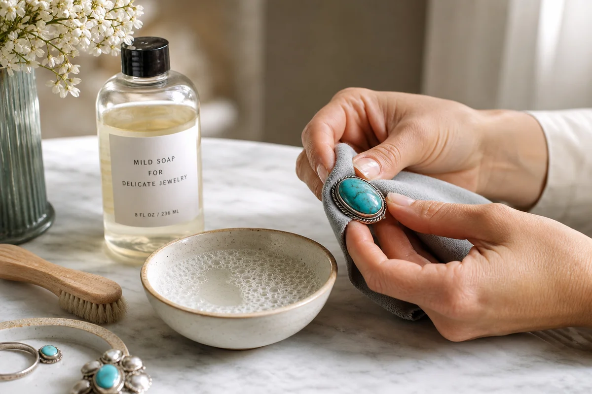 How to Clean Turquoise Jewelry