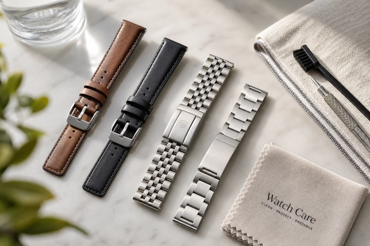 Watch Band Cleaning Guide: Leather, Metal