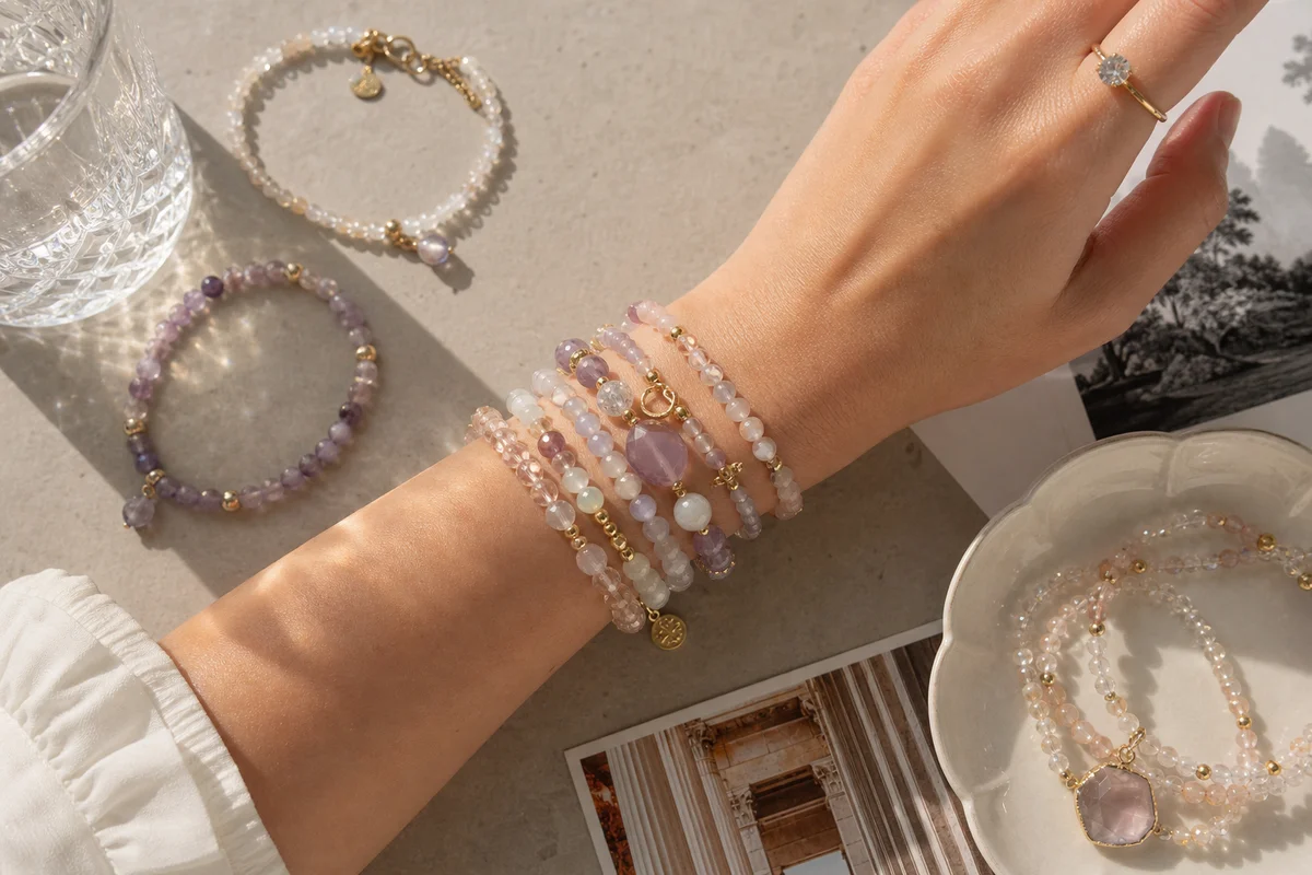 Optimize Your Crystal Bracelet Layering