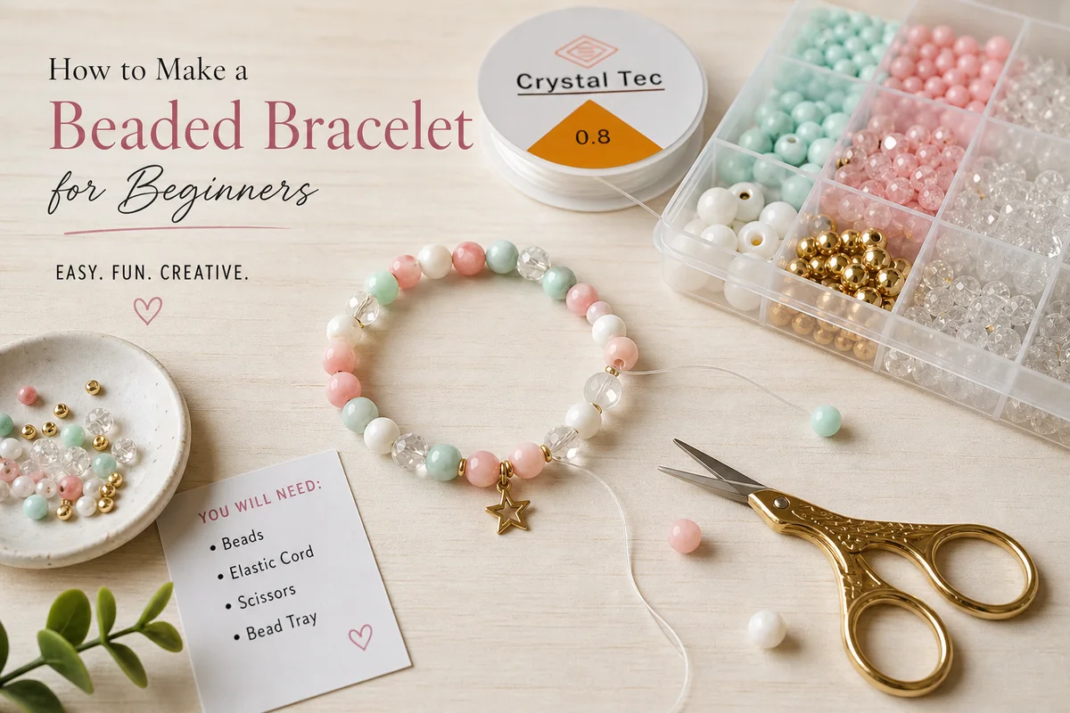 How to Make a Beaded Bracelet for Beginners