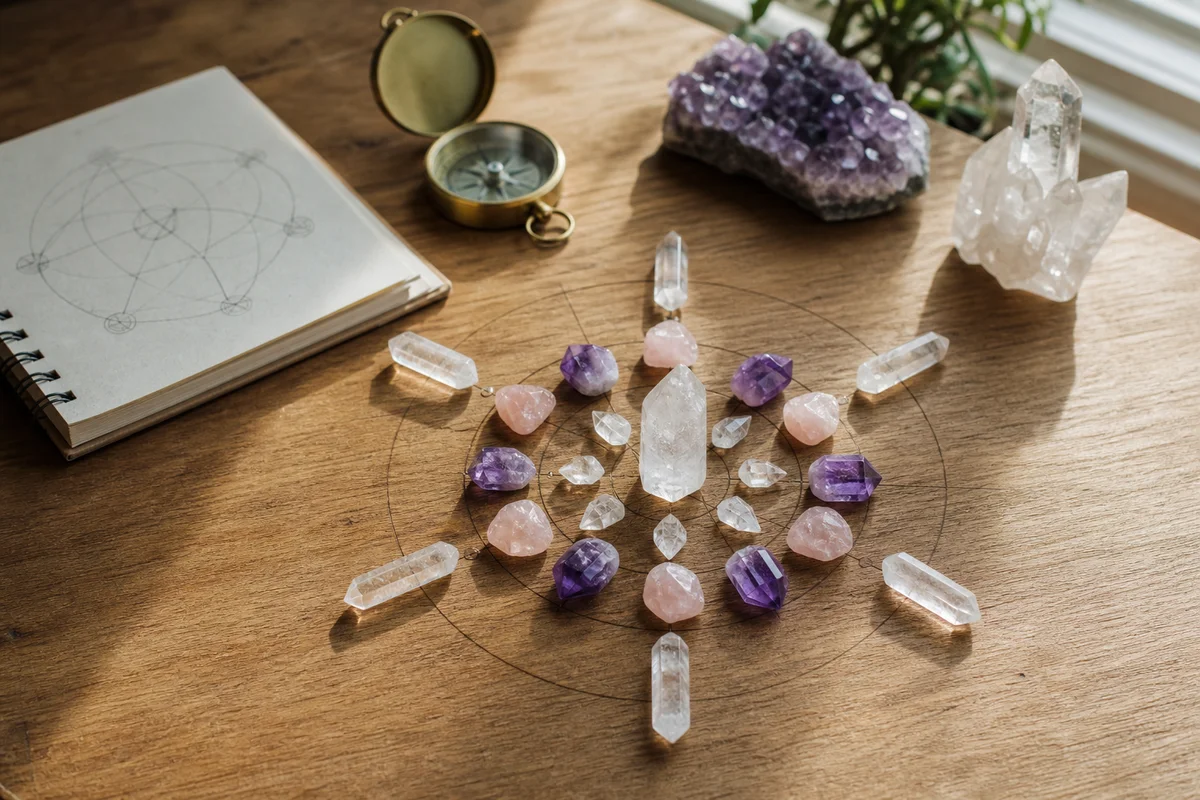How to make a crystal grid: a no-nonsense guide