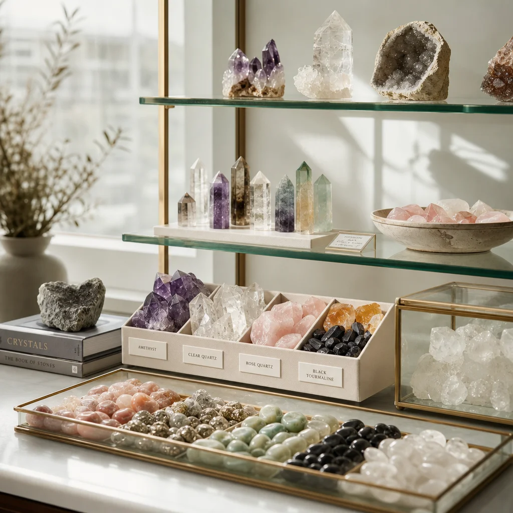 How to Organize Your Crystal Collection