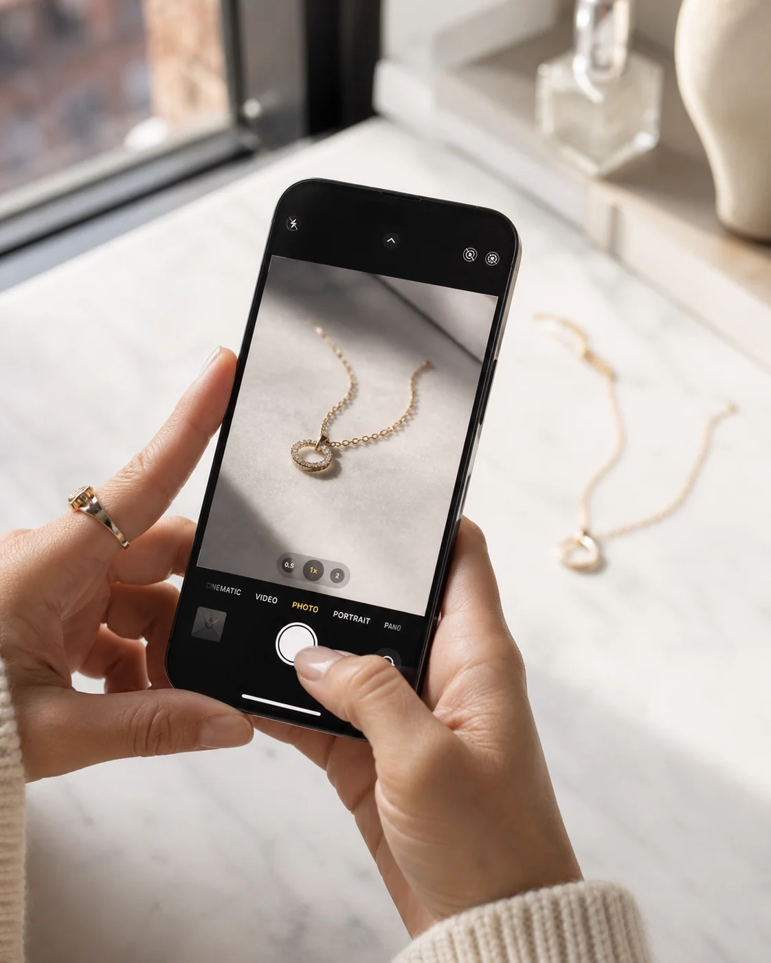 How to Photograph Jewelry With Your iPhone