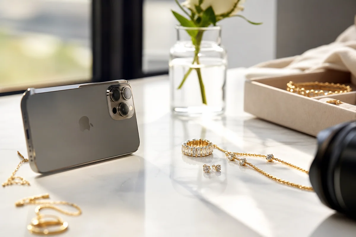 How to Photograph Jewelry With an iPhone (No