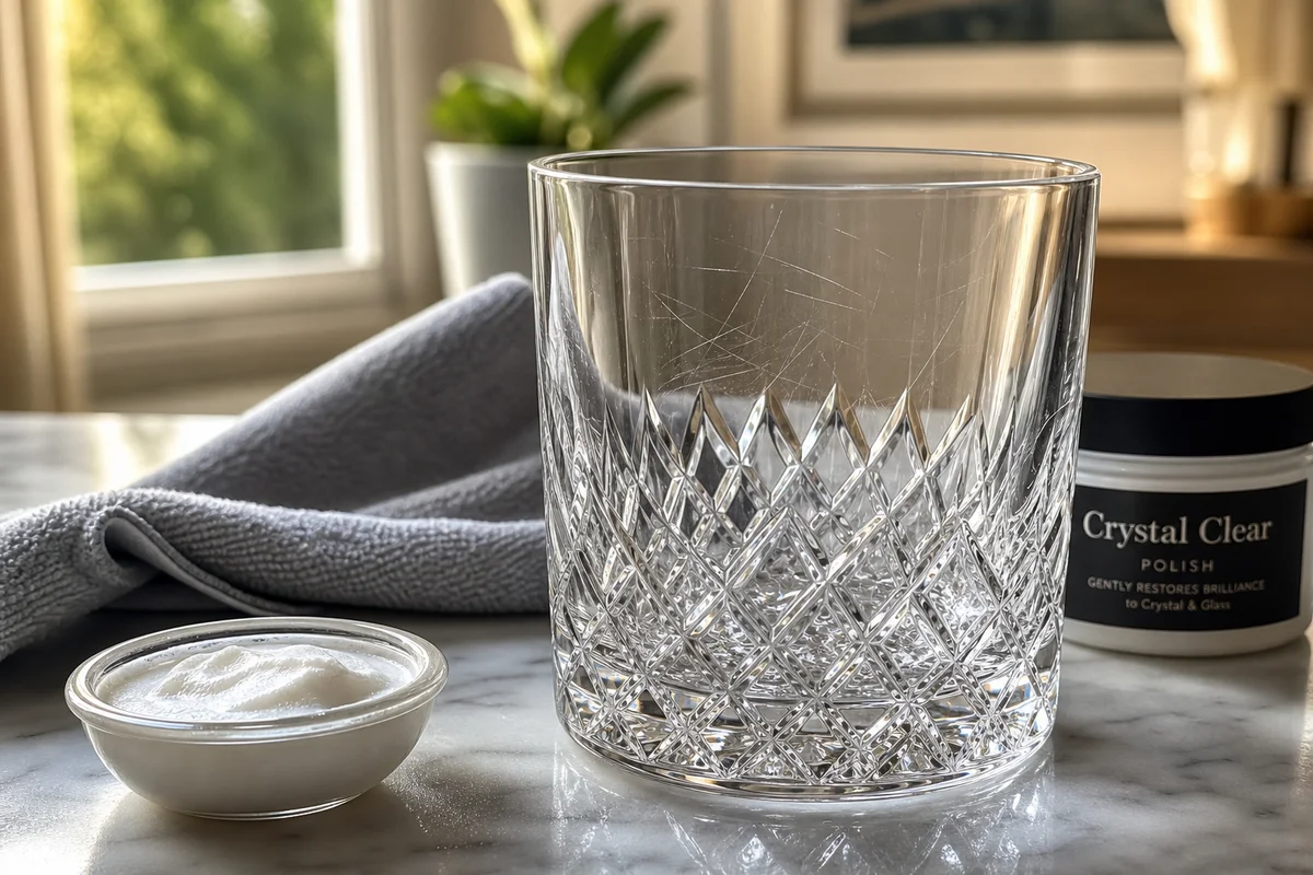 How to Polish Scratched Crystal at Home
