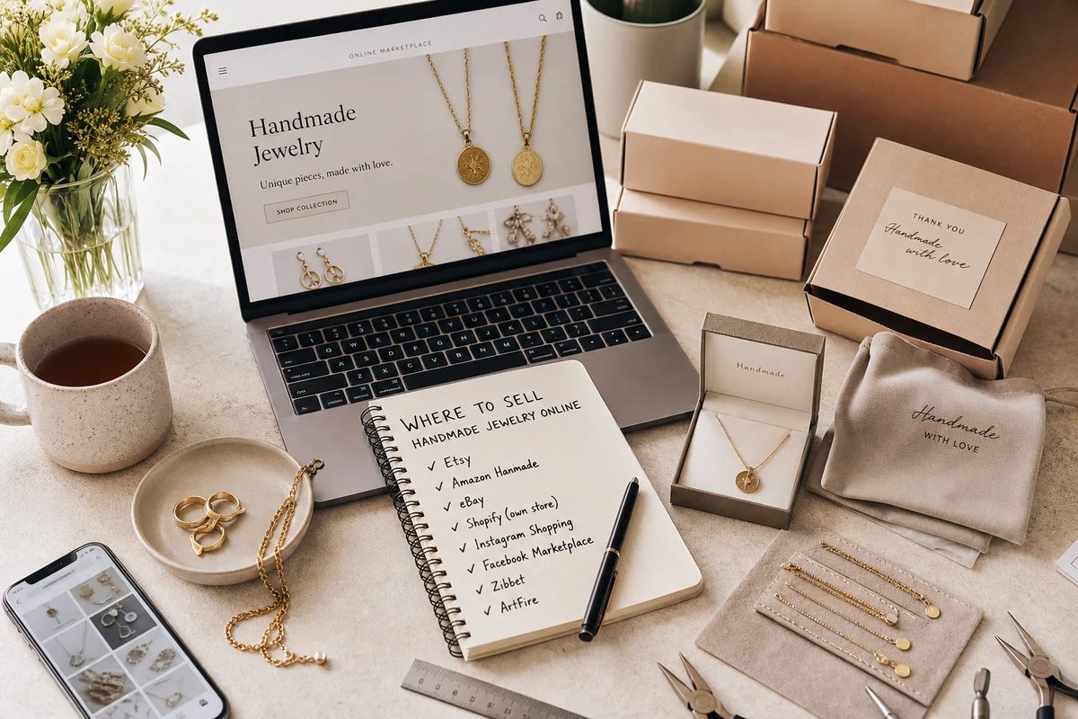 Where to Sell Handmade Jewelry Online