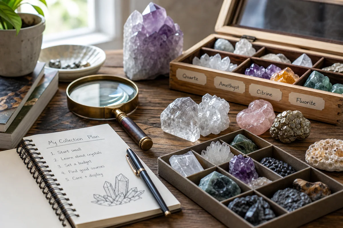How to Start a Crystal Collection