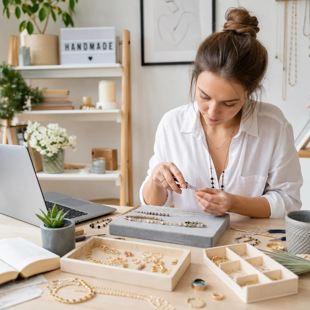 How to Start a Jewelry Business From Home in