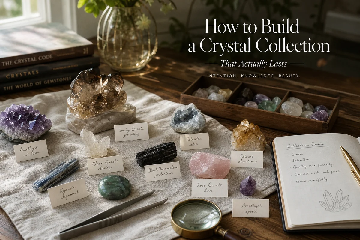 How to Build a Crystal Collection That Actually