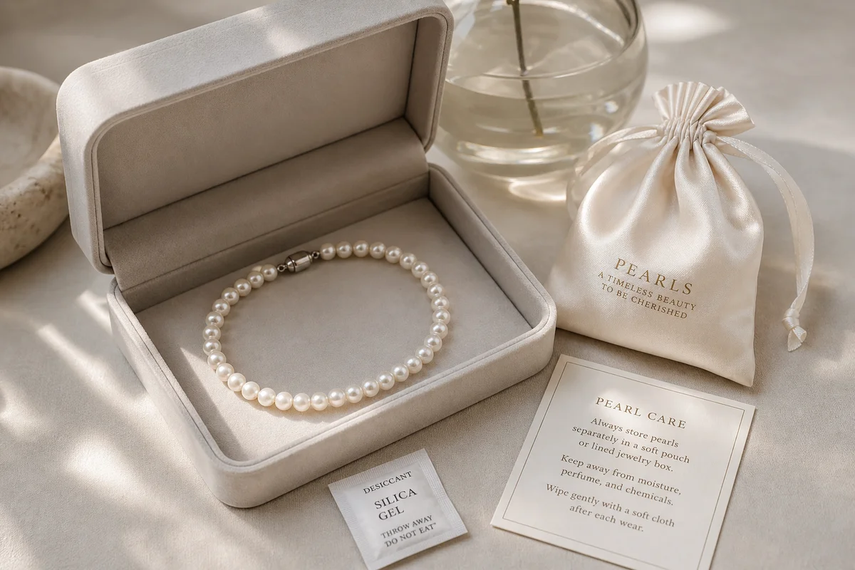 How to Store Pearl Jewelry So It Does Not Turn