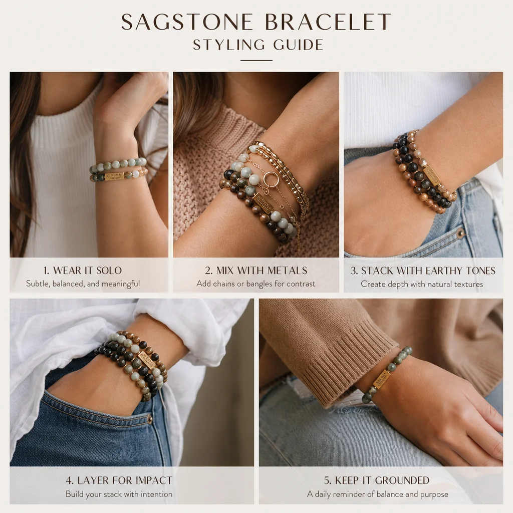 Sagstone Bracelet Styling Guide: Your Creative