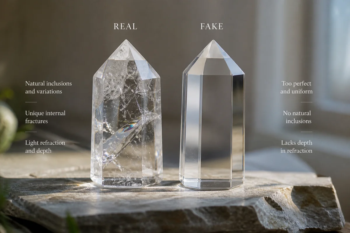 How to Tell if a Crystal Is Real or Fake