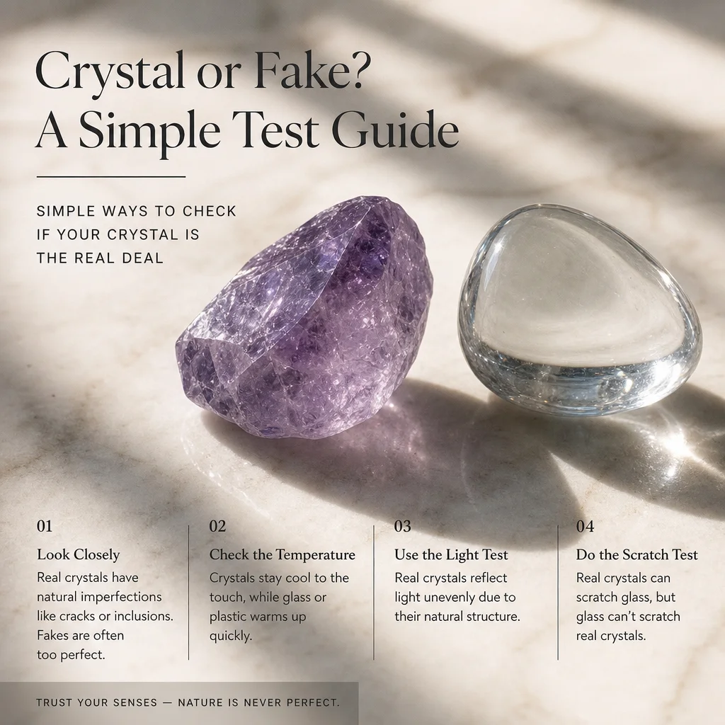 Crystal or Fake? A Simple Test Guide