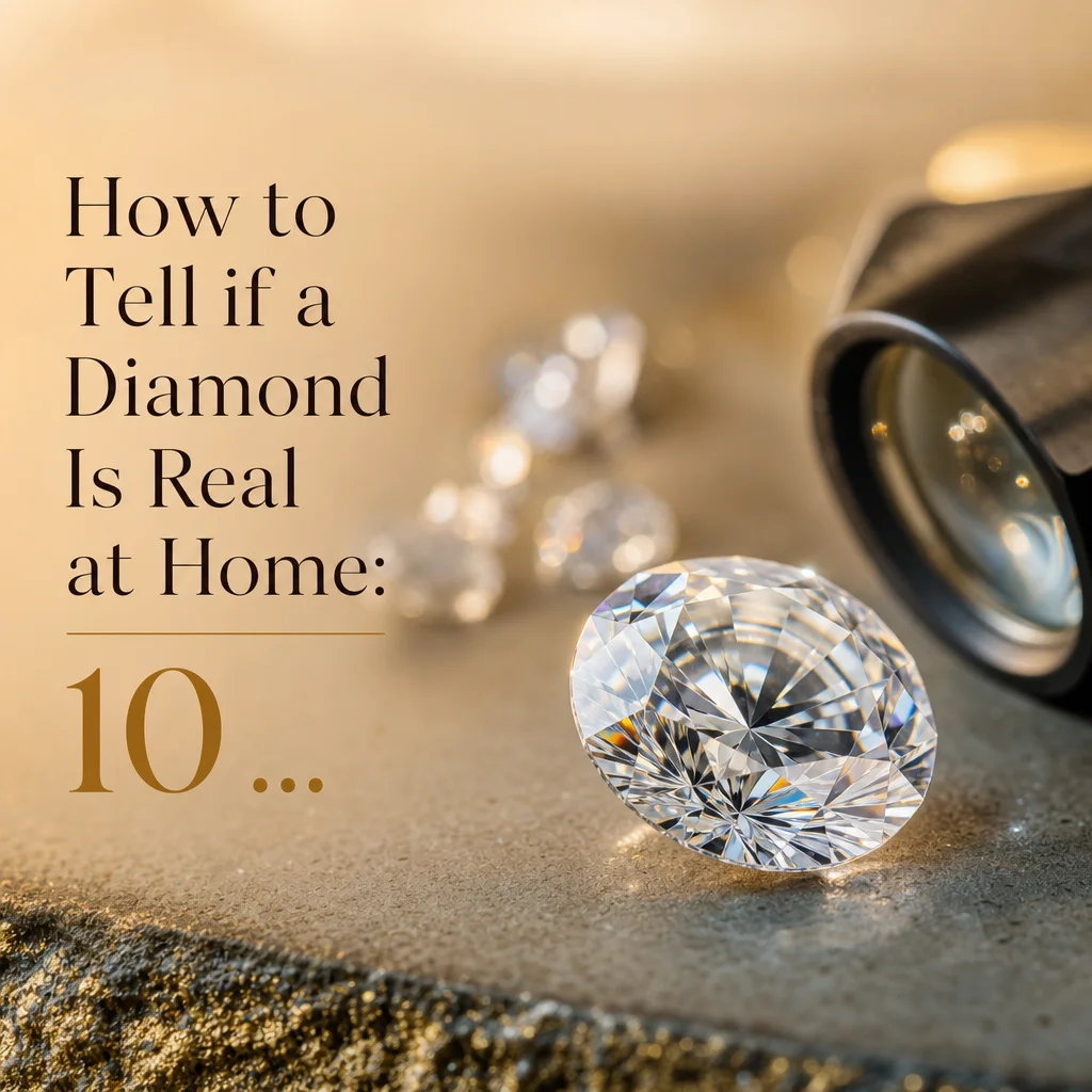 How to Tell if a Diamond Is Real at Home: 10 ...