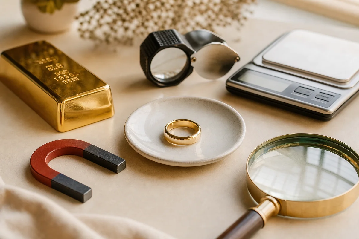 Real Gold Test: 5 Proven Ways to Spot Fake