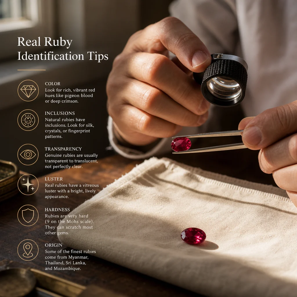 Real Ruby Identification Tips