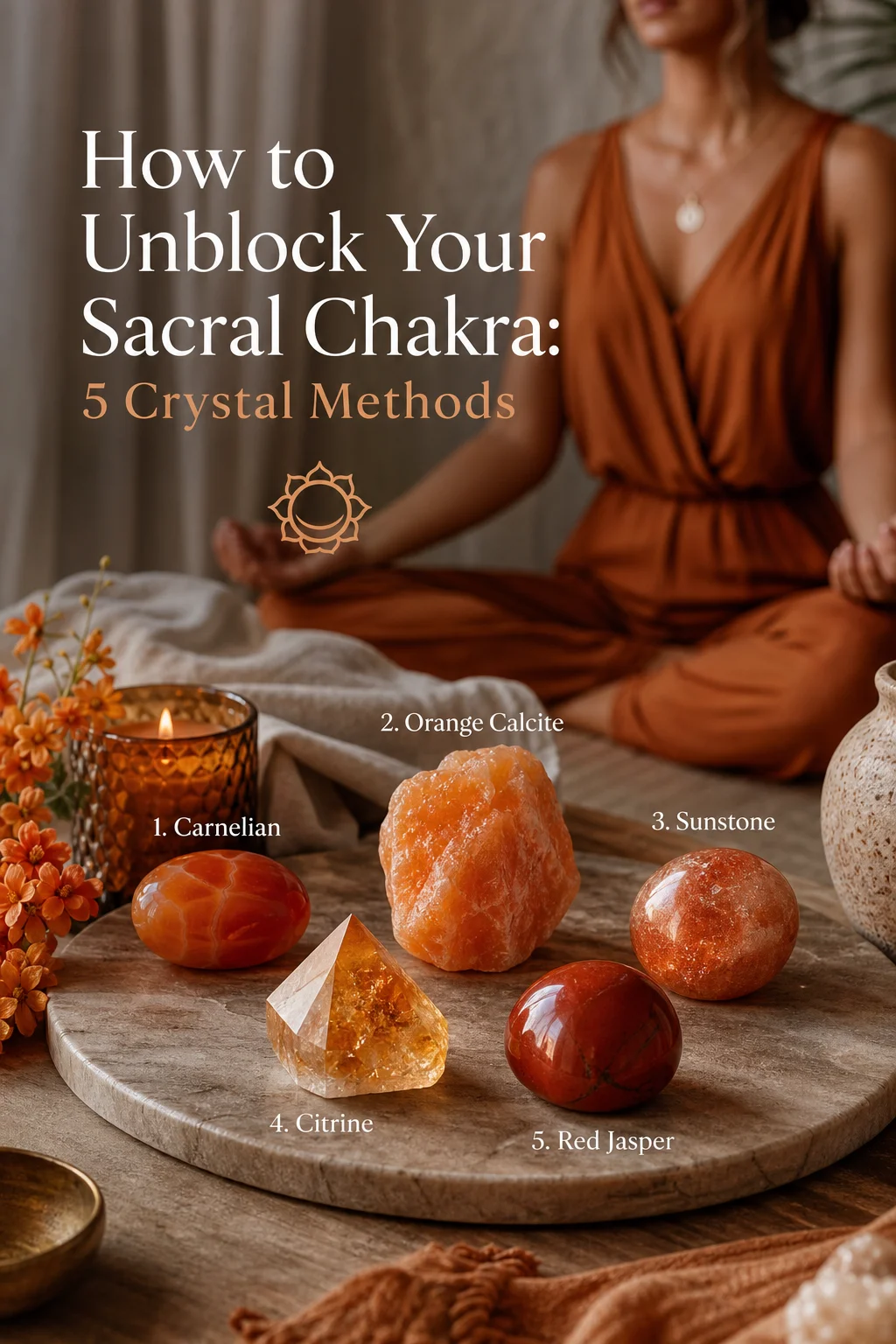 How to Unblock Your Sacral Chakra: 5 Crystal Met