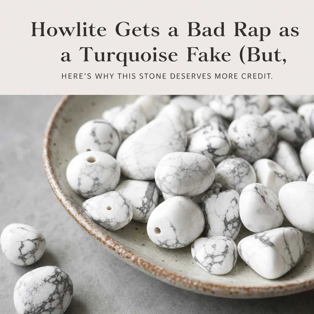 Howlite Gets a Bad Rap as a Turquoise Fake (But