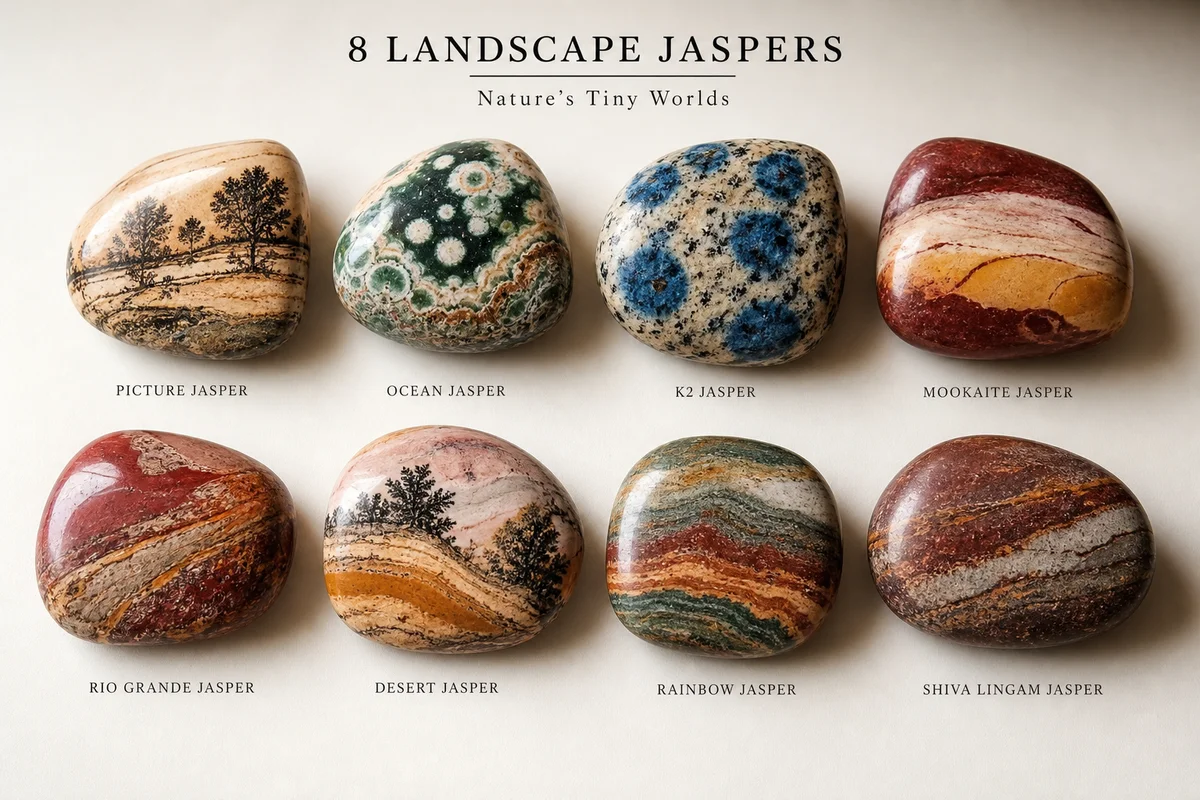 8 Types of Jasper That Look Like Miniature