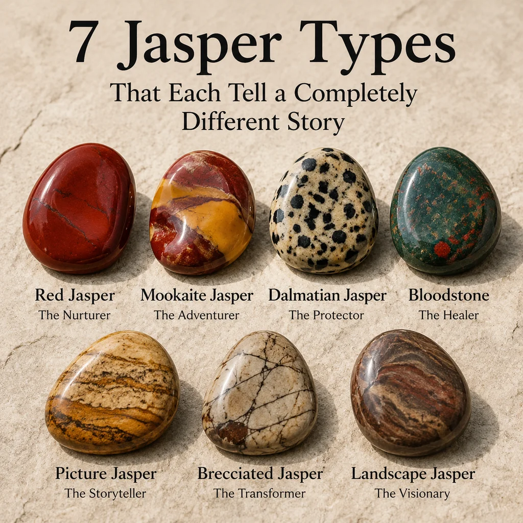 7 Jasper Types That Each Tell a Completely