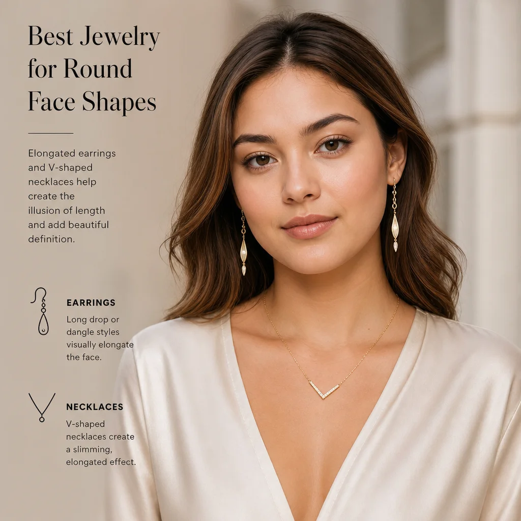 5 Must-Have Jewelry for Round Faces