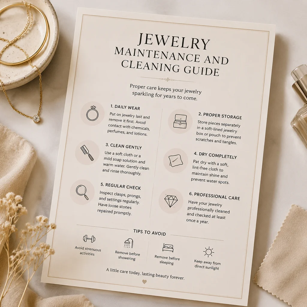 Jewelry Maintenance and Cleaning Guide