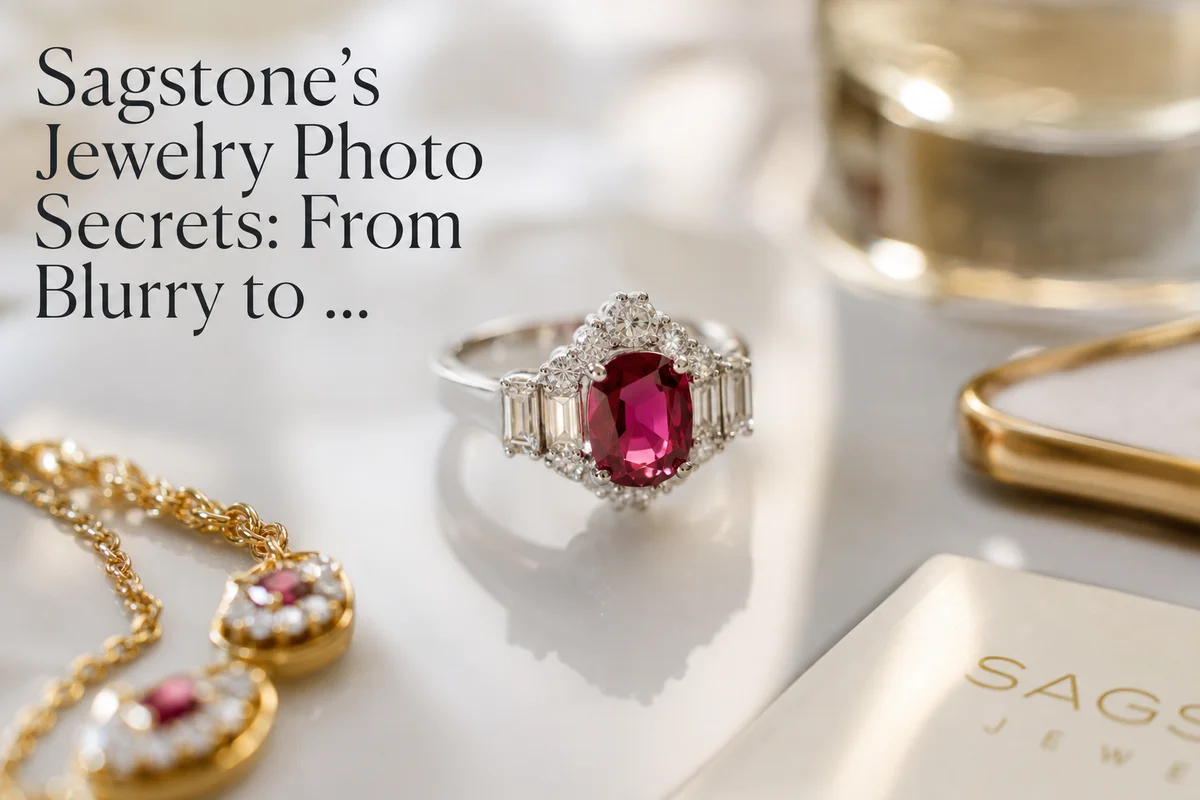 Sagstone's Jewelry Photo Secrets: From Blurry to