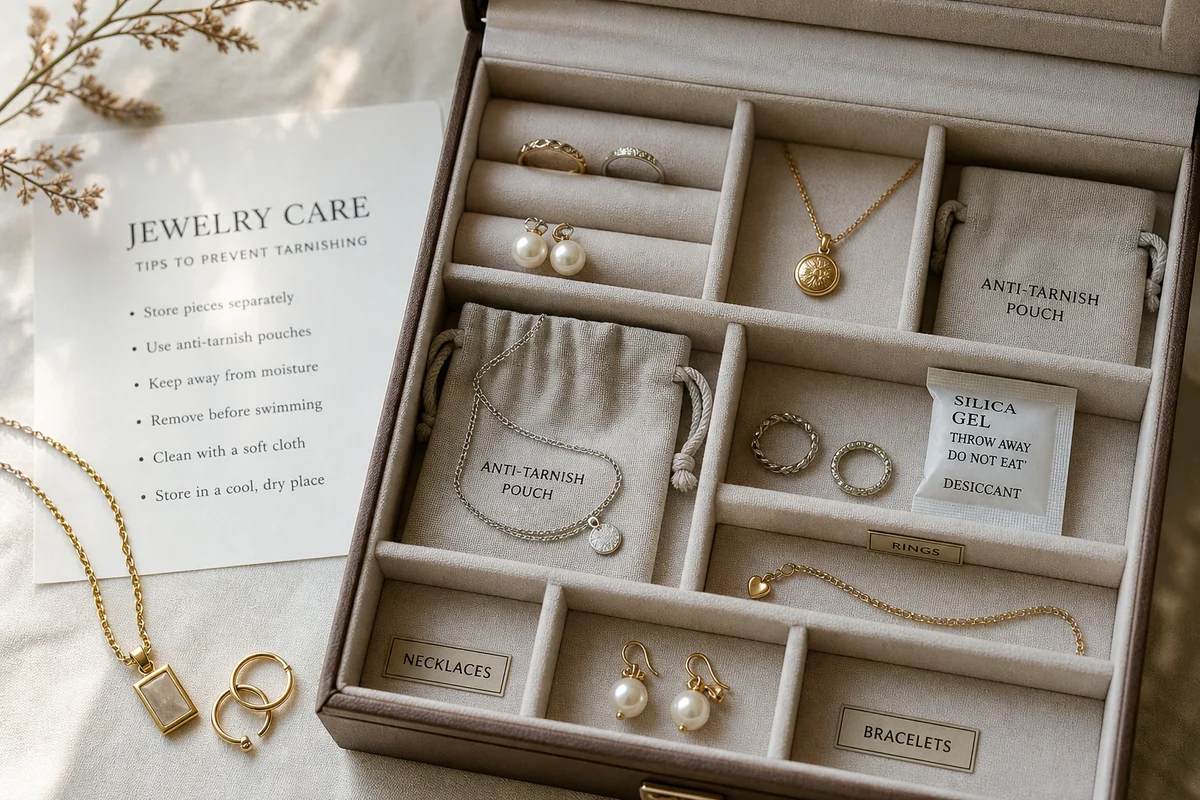 How to Store Jewelry So It Stops Tarnishing