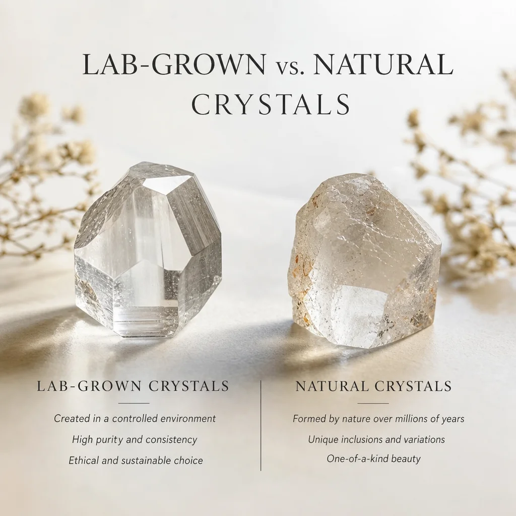 Lab-Grown vs. Natural Crystals: A