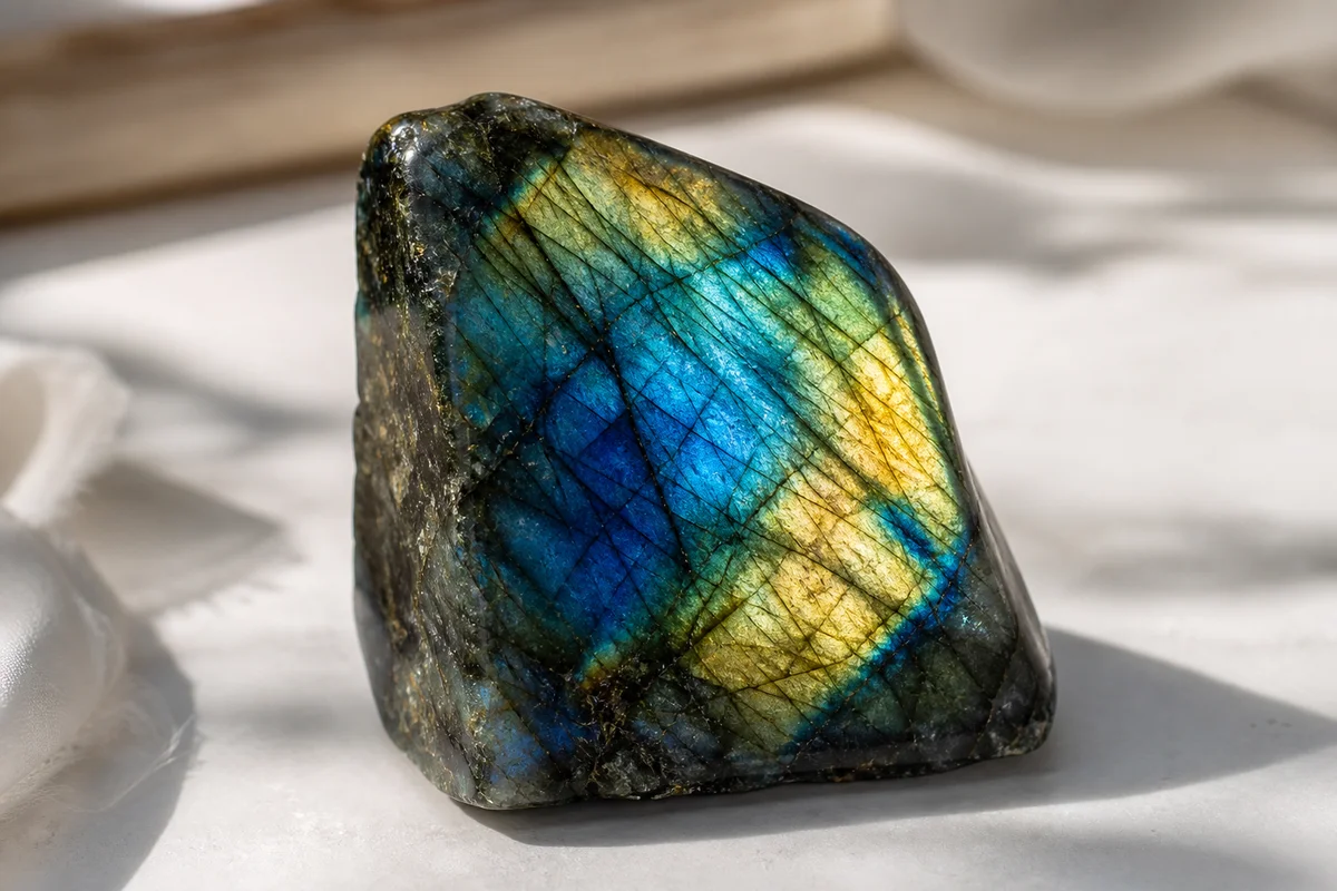 Labradorite Crystal Meaning, Properties & Uses