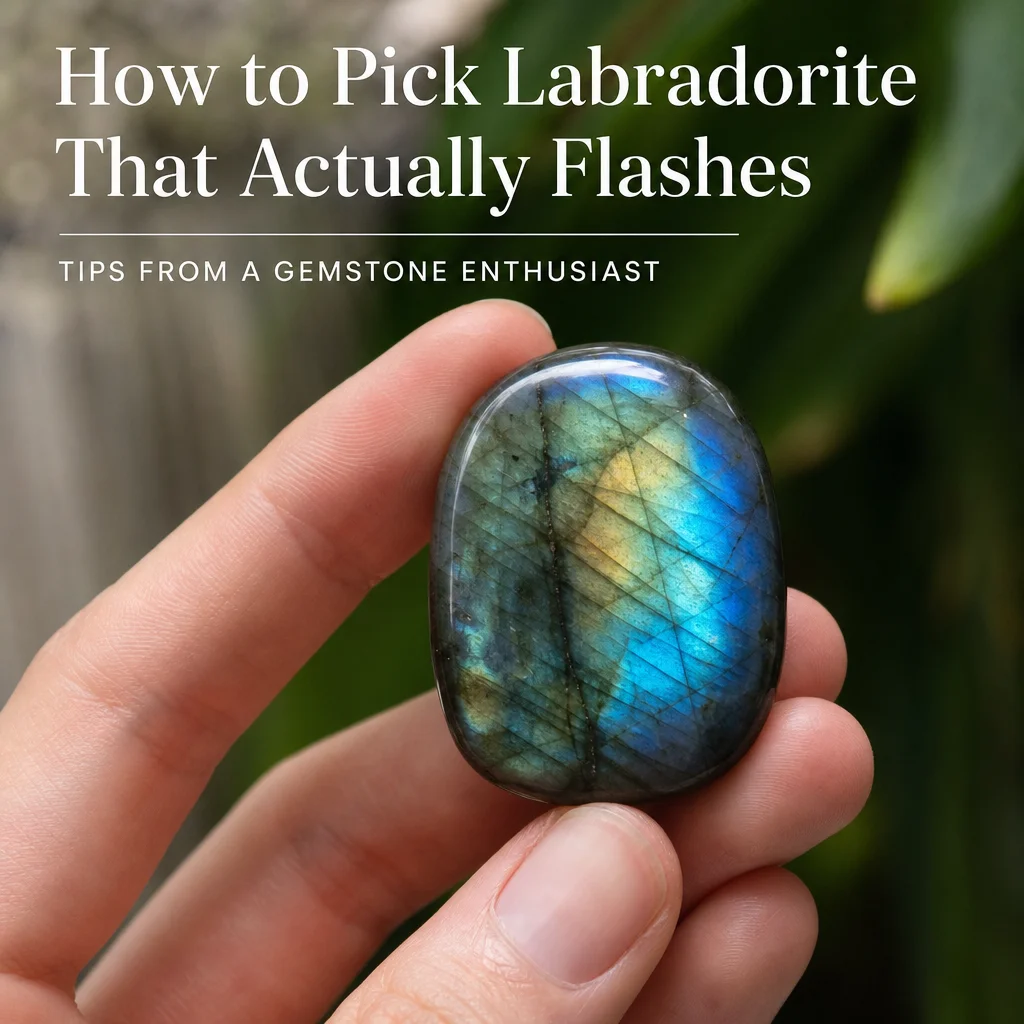 How to Pick Labradorite That Actually Flashes