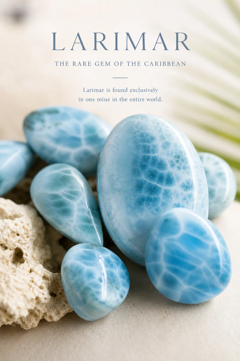 Larimar Only Comes From One Mine in the Entire
