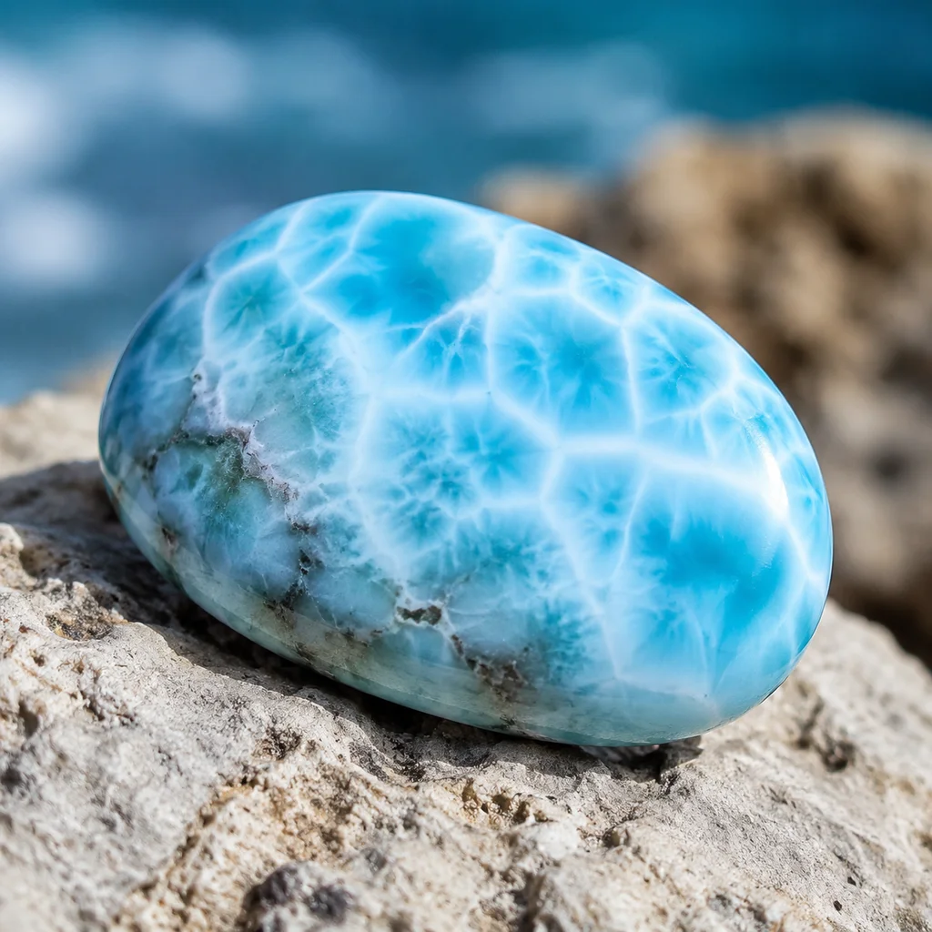 Larimar Gemstone: Caribbean's Enchanting Dolphin